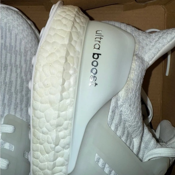 adidas Ultra Boost White Sneakers - Picture 6 of 8
